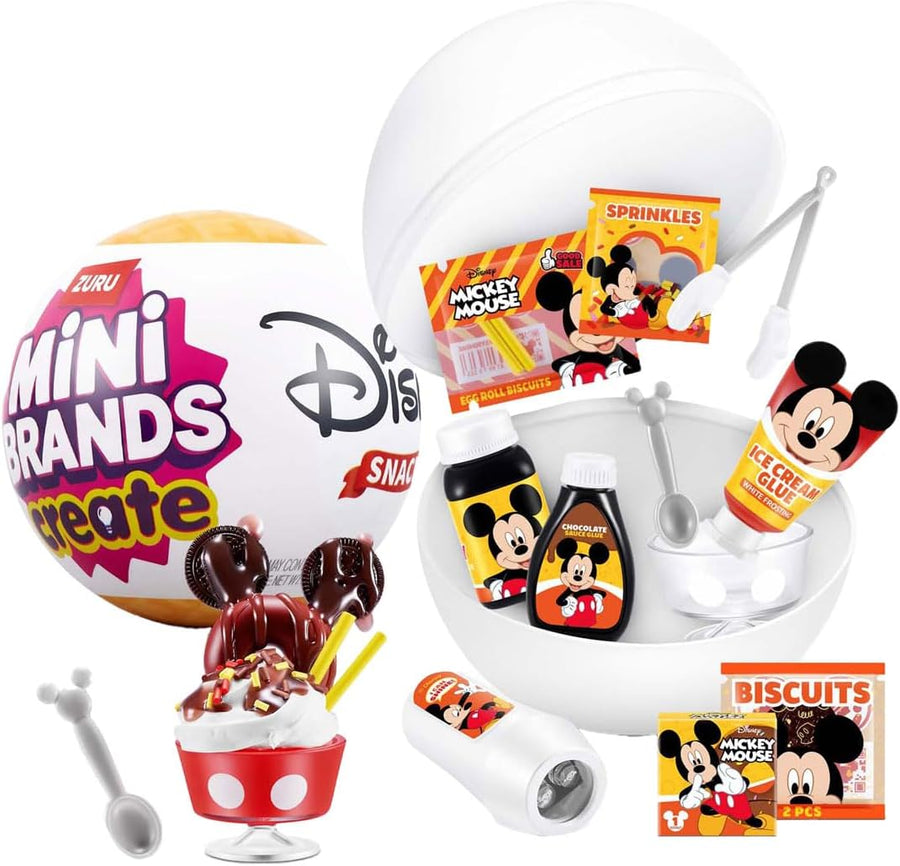 ZURU – Mini Brands Capsule Create Disney Snacks Series 1