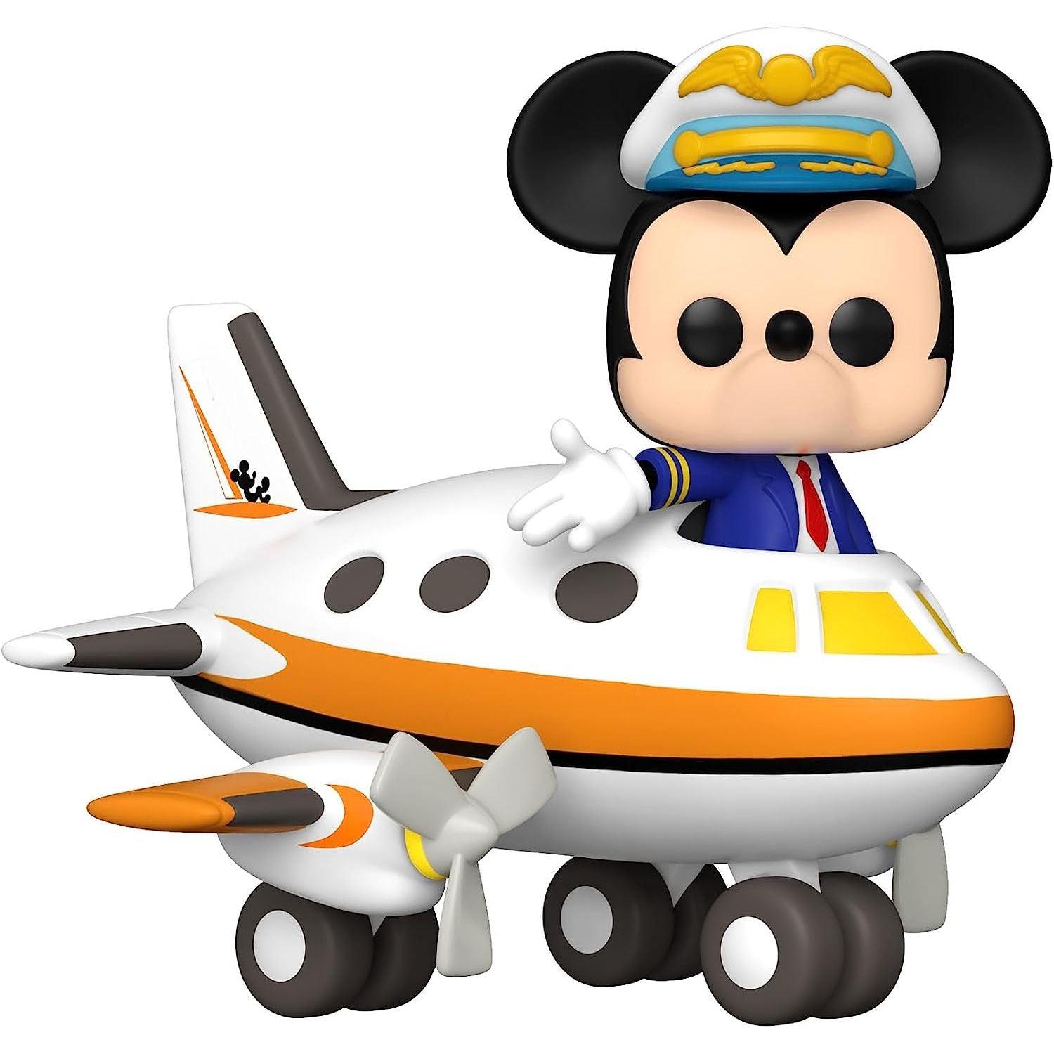 Funko Pop Disney Mickey Mouse One Walt’s Plane - Pilot Mickey Mouse Pop! Ride- Mickey in The Mouse