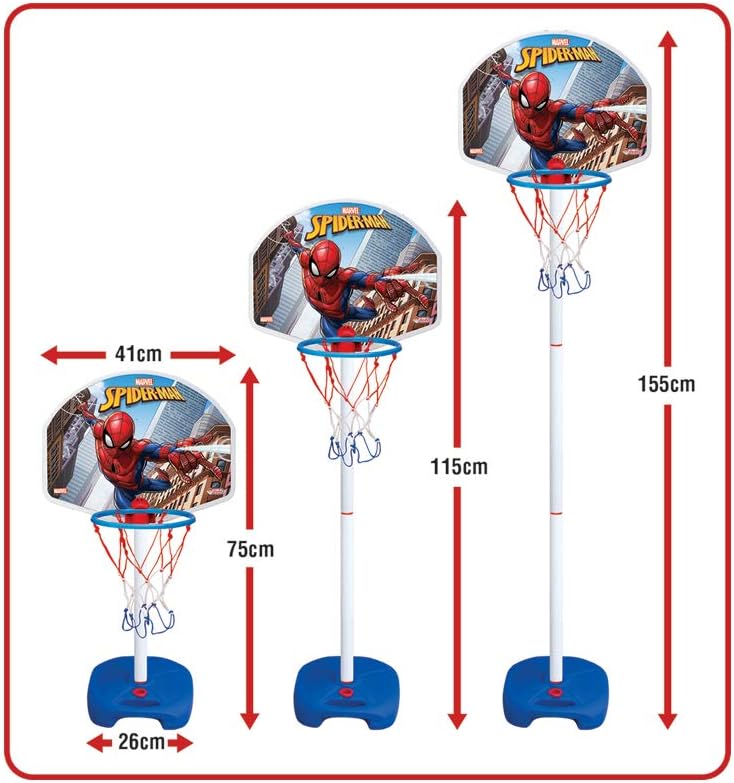 Dede Spiderman Footed Basketball 155 cm