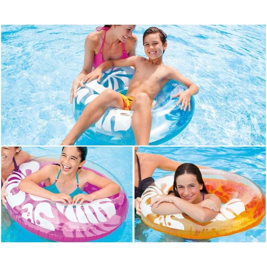 INTEX 59251 CLEAR COLOR TUBES 91CM 3 - Orange