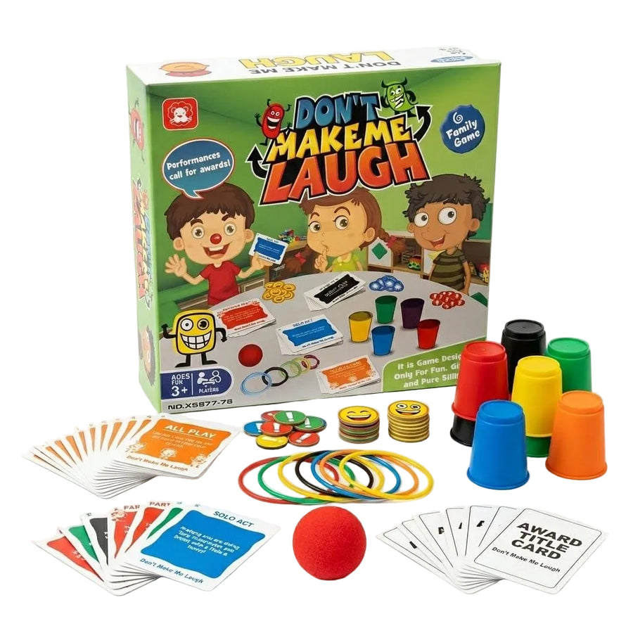 Don't Make Me Laugh Challenge and Fun Group Game for Kids