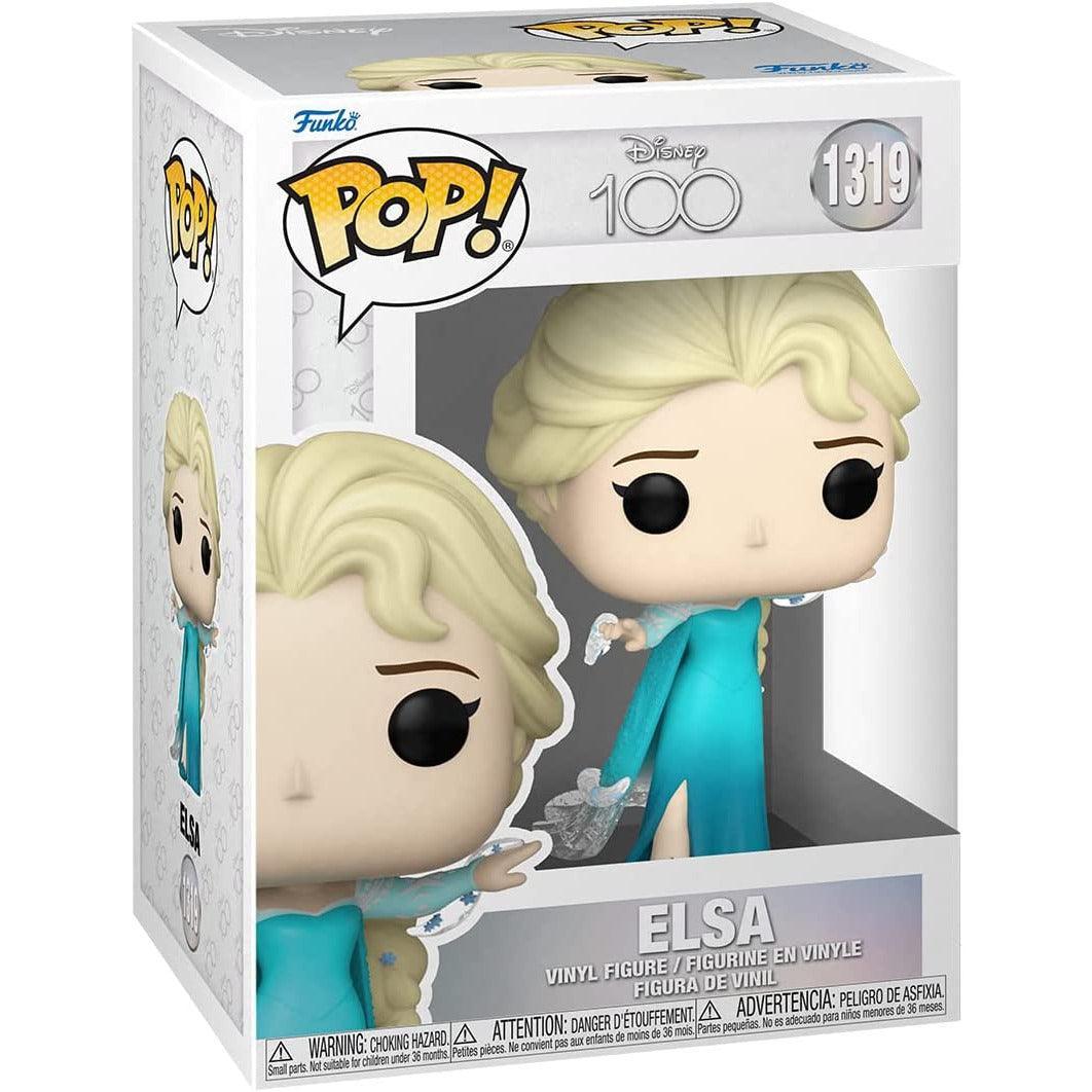 Funko Pop! Disney: Disney 100 - Elsa - BumbleToys - 18+, Action Figures, Disney, Disney Princess, Elsa, Funko, Girls, Pre-Order