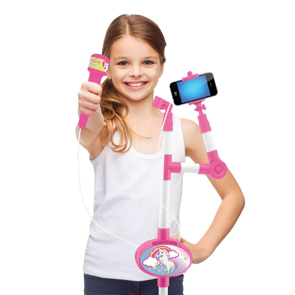 Toy Mingye My Music World Microphone and Selfie Stick Stand Toy for Girls
