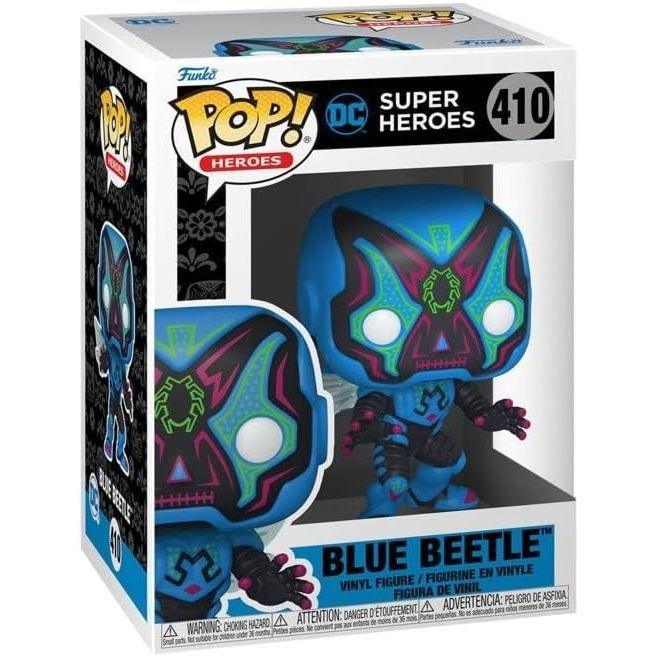 Funko Pop Heroes Dia De Los DC - Blue Beetle - BumbleToys - 18+, Batman, Boys, DC Comics, Funko, Joker, OXE, Pre-Order