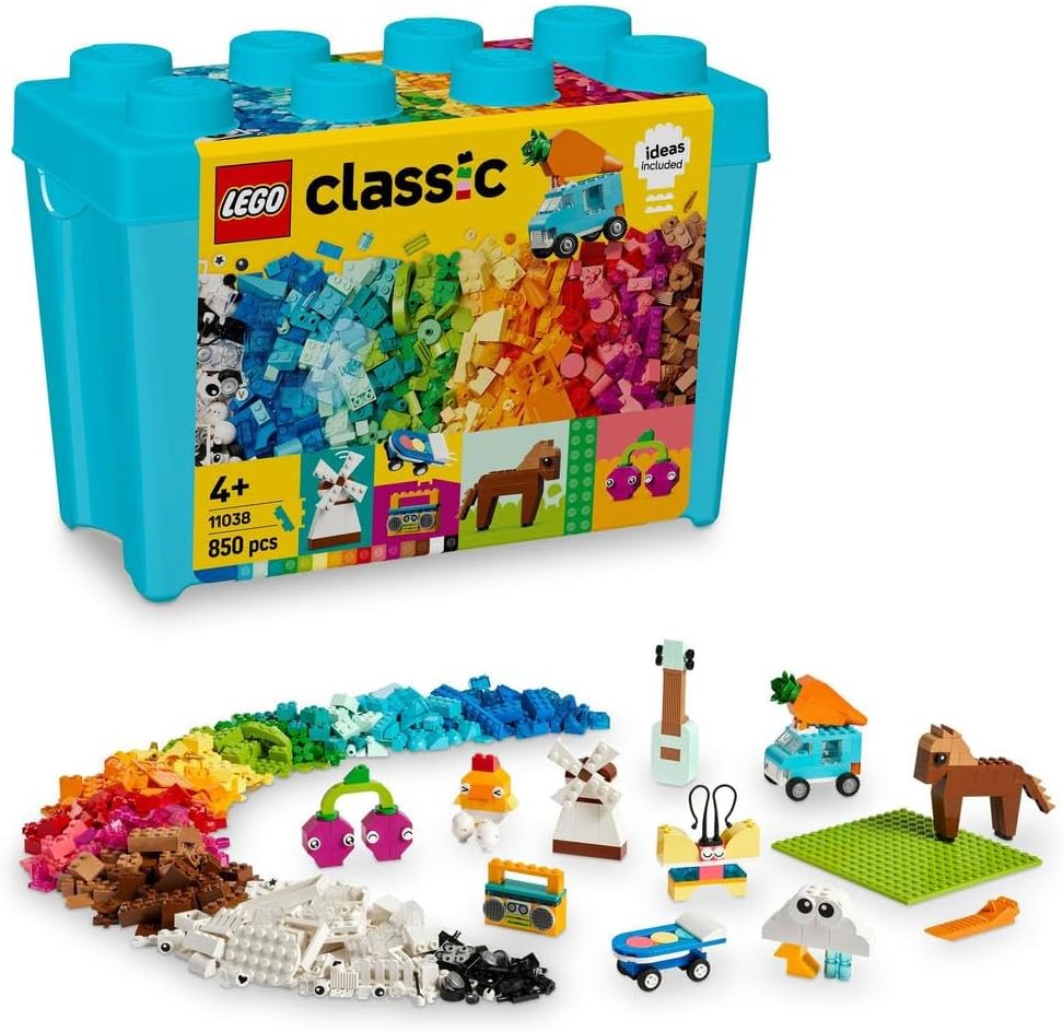 LEGO 11038 Classic Vibrant Creative Brick Box Building Toy