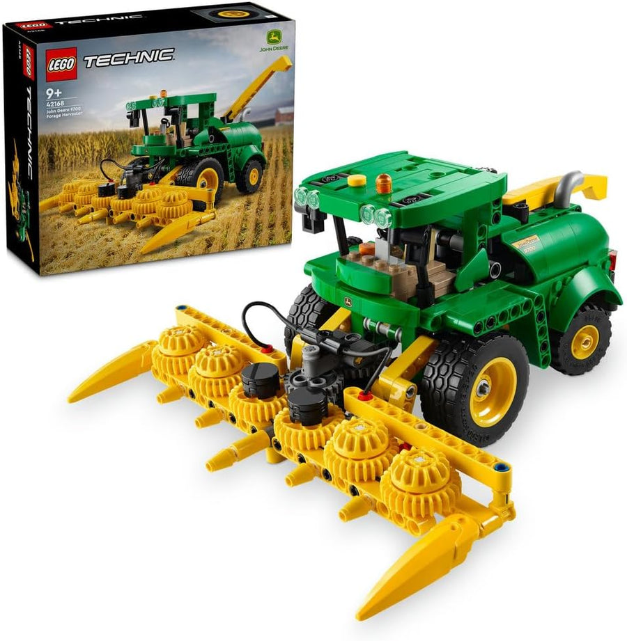 LEGO 42168 Technic John Deere 9700 Forage Harvester, Tractor Toy for Kids, Farm Set, Vehicle Model Building Kit with Realistic Functions for Imaginative Play, Gift for Boys and Girls Aged 9