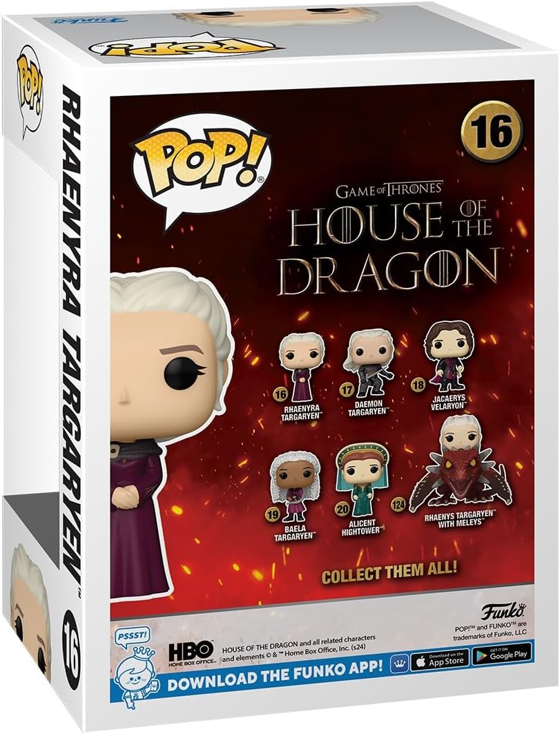فانكو بوب GOT House Of Dragones يوم التنين- رينيرا تارغاريان