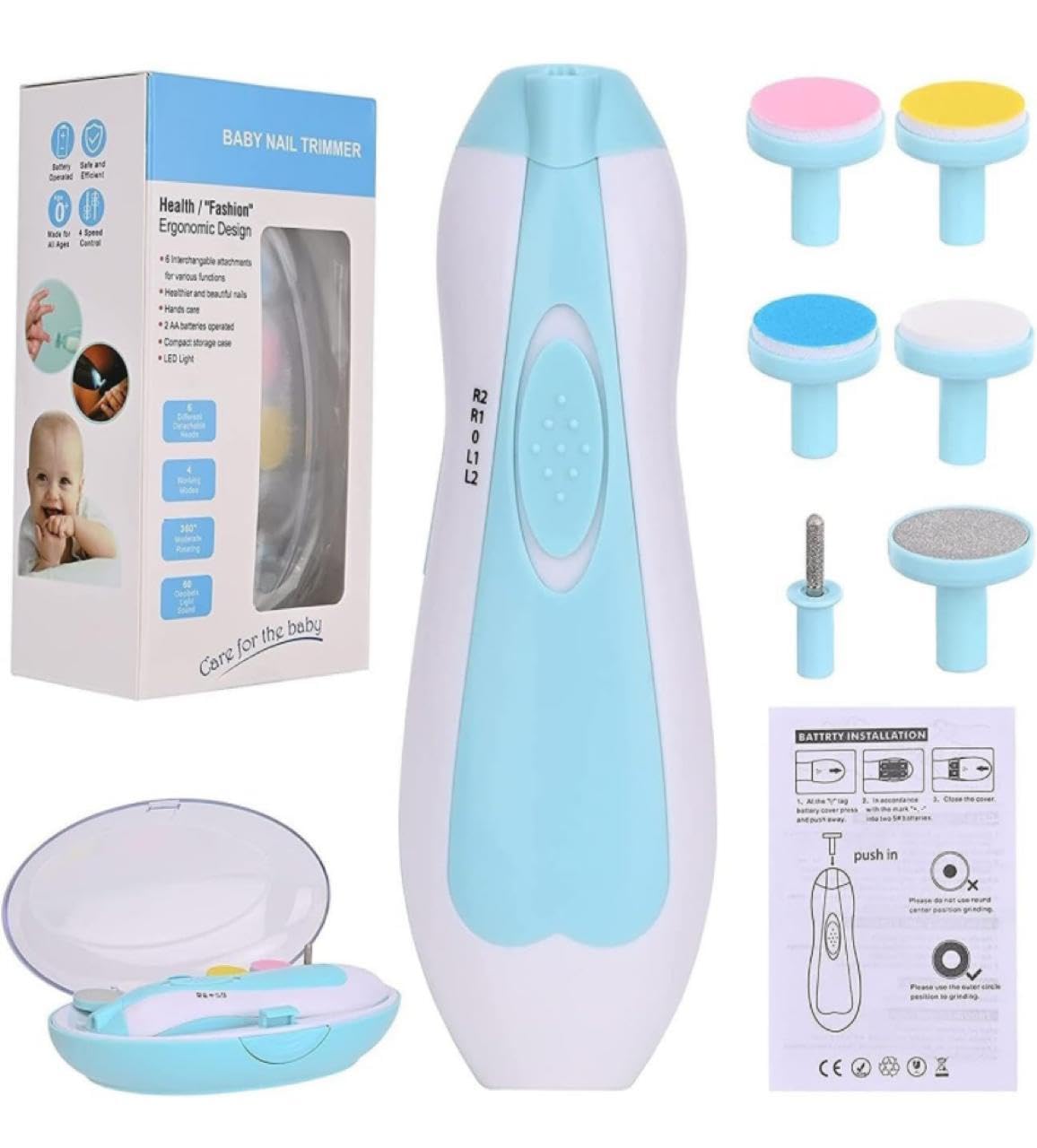 Baby Nail Trimmer Carry For The Baby - Pink