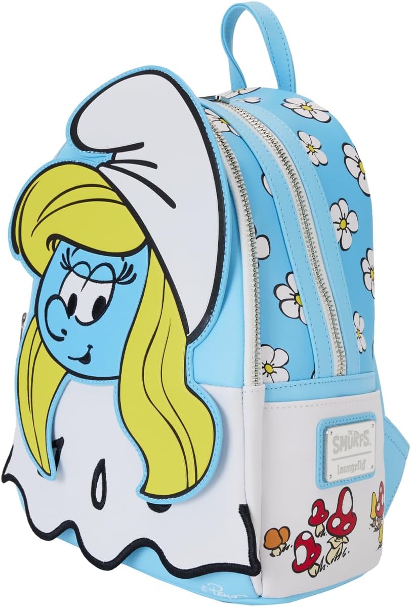 حقيبة ظهر صغيرة من Funko Loungefly للتنكر بشخصيات السنافر من Smurfette