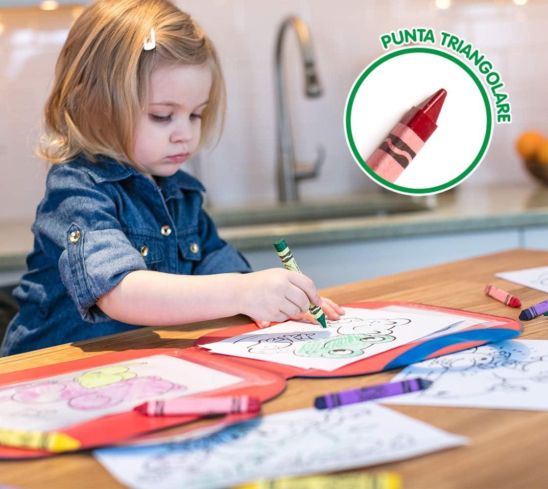 Crayola Mini Kids Beginnings Washable 16 Triangular Crayons