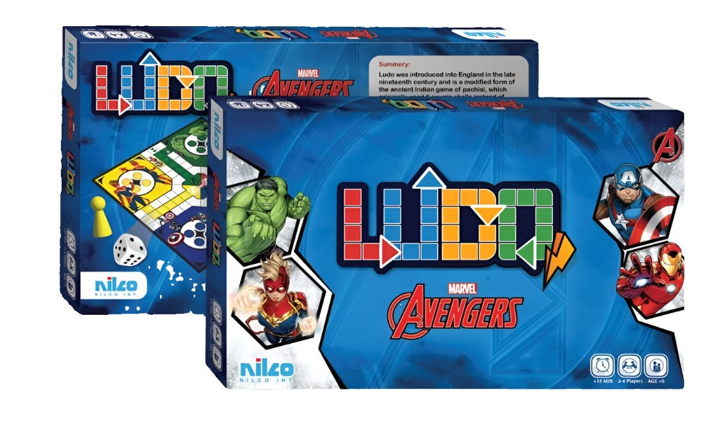 Nilco Avengers Ludo Board Game