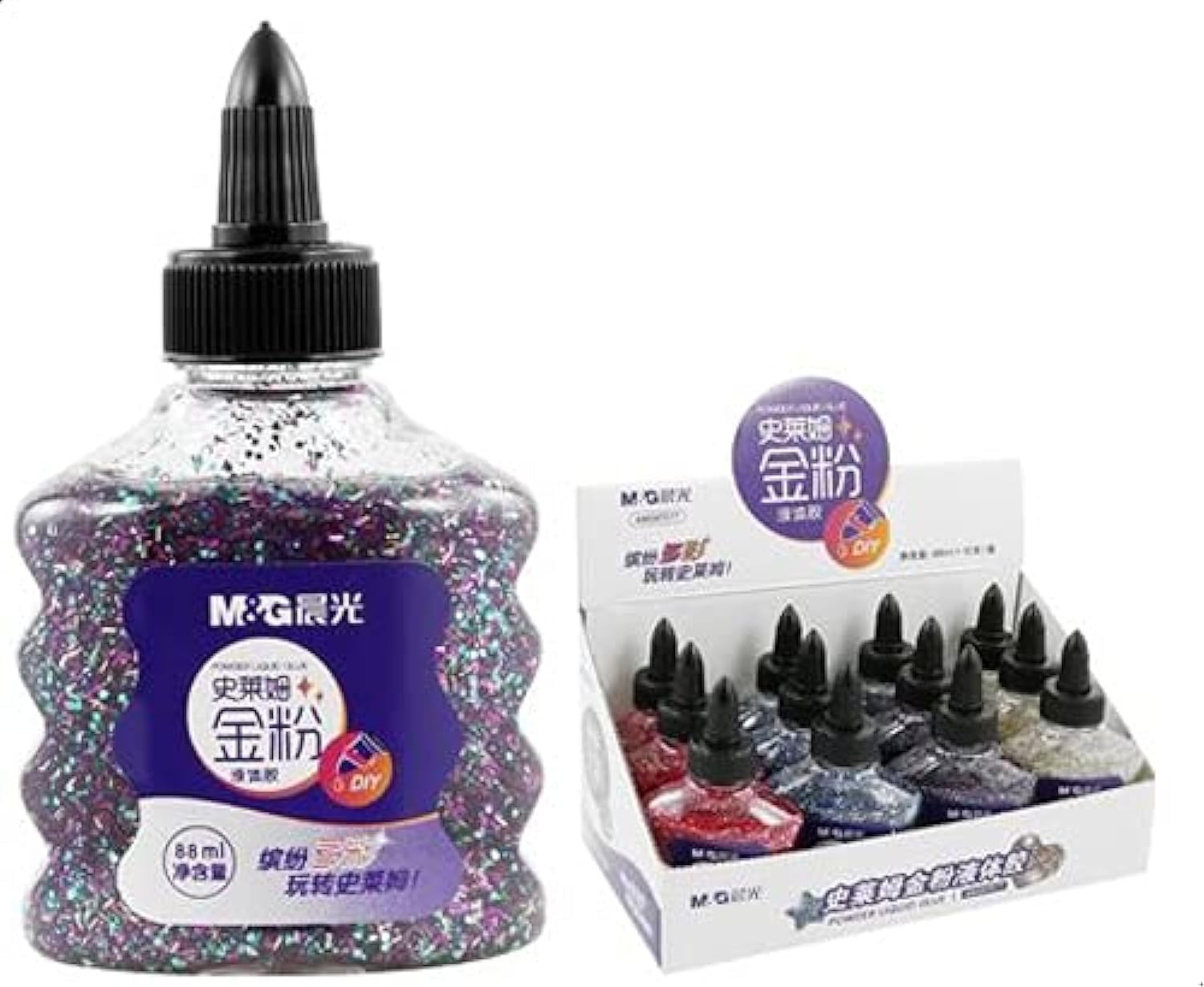 M&G Glue GLITTER, 88 ML