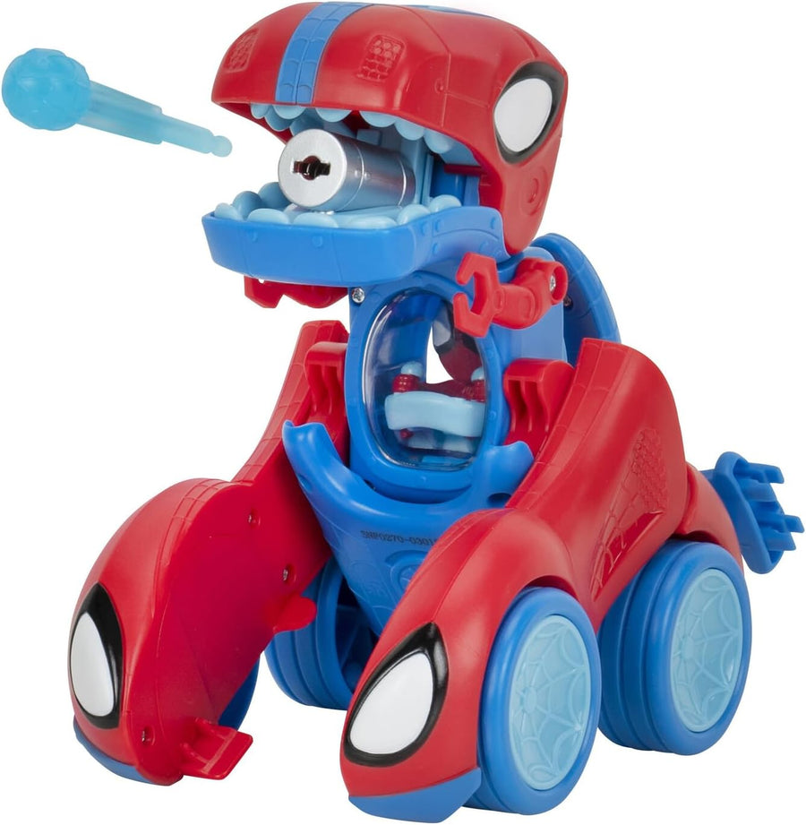 Jazwares - Spidey & His Amazing Friends - 2 in 1 Vehicle - Spidey-Rex Racer