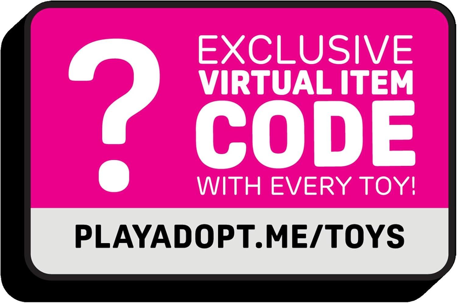 Adopt Me! Luminous Neon Unicorn Soft Toy - Soft and Cuddly - Three Lighting Modes - Directly Inspired by Game No. 1, Toys for Children - 6 Years and Up