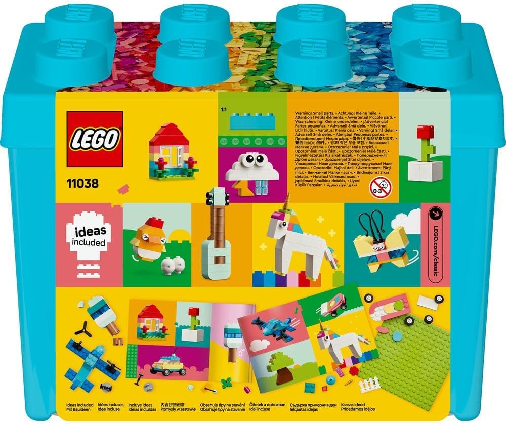 LEGO 11038 Classic Vibrant Creative Brick Box Building Toy