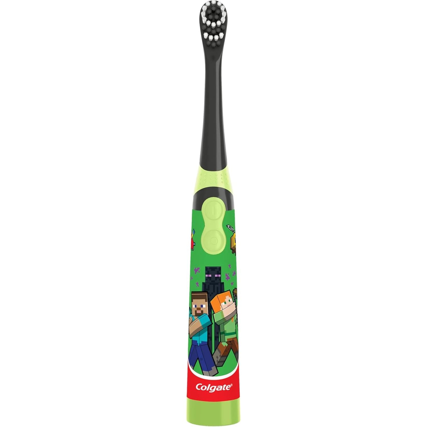 Colgate Kids Electric Battery Powered Toothbrush Extra Soft, Minecraft