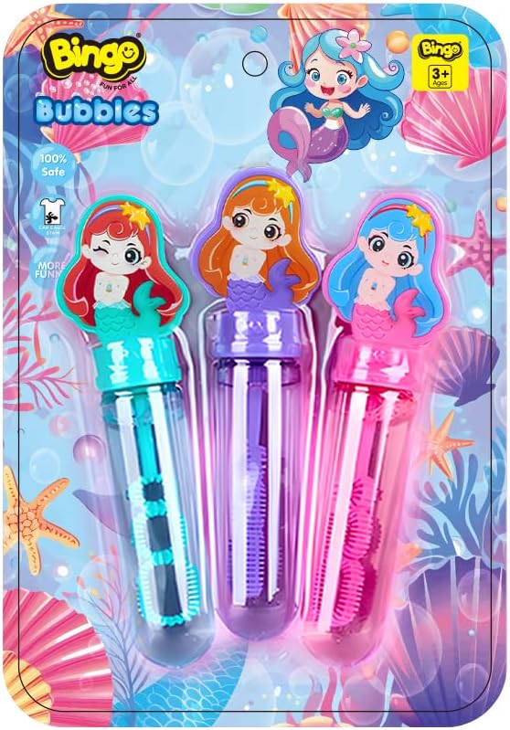 Bubbles 35ML Bubble Stick 3PCS-Mermaid