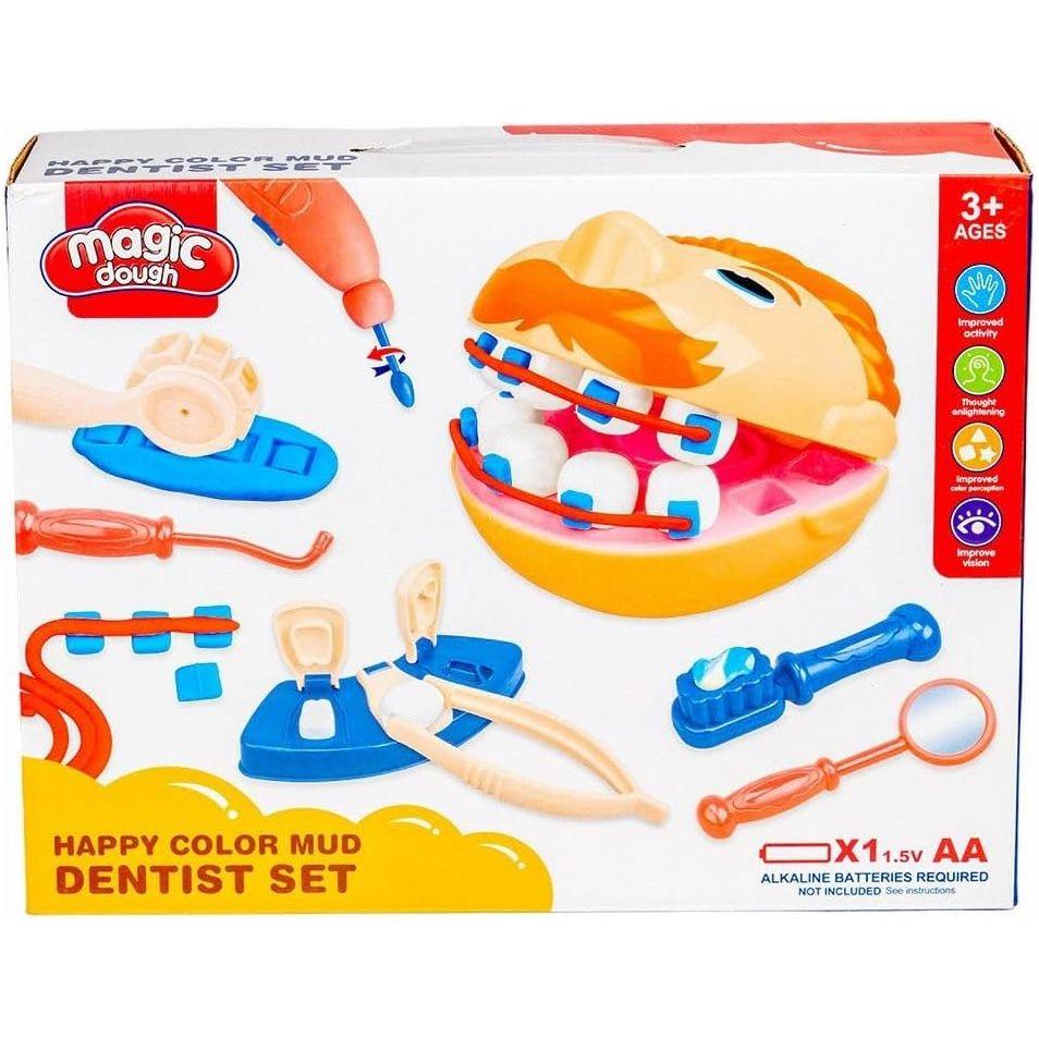 Magic Dough Happy Color Mud Dentist Set