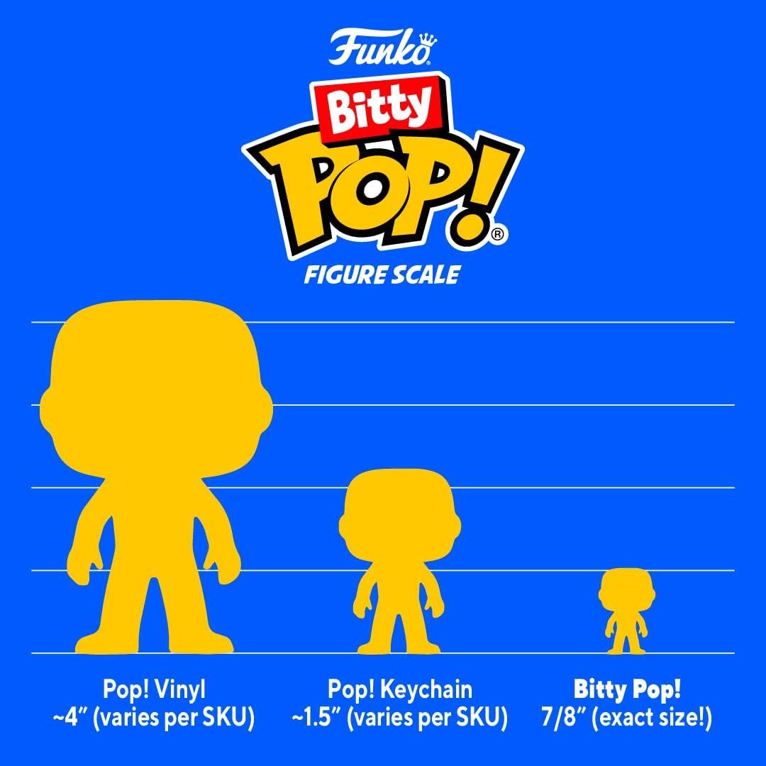 Funko Bitty Pop! DC Mini Collectible Toys - Batman, Robin, Scarecrow & Mystery Chase Figure