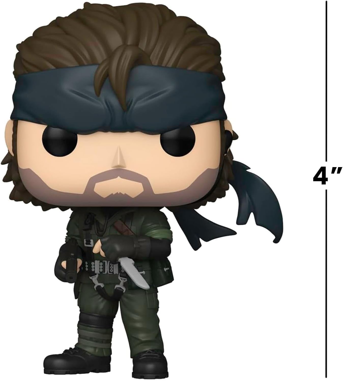 Funko Pop! vinyl figure with a size measurement indicator 