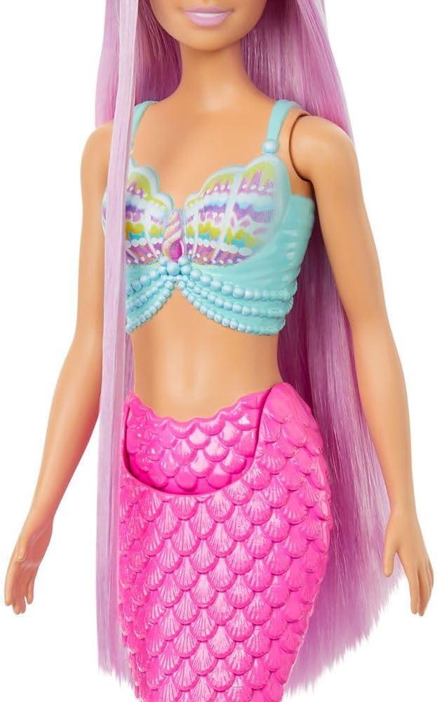 Mattel Barbie Mermaid Doll With 7-inch-Long Fantasy Hair & Accessories For Styling Play