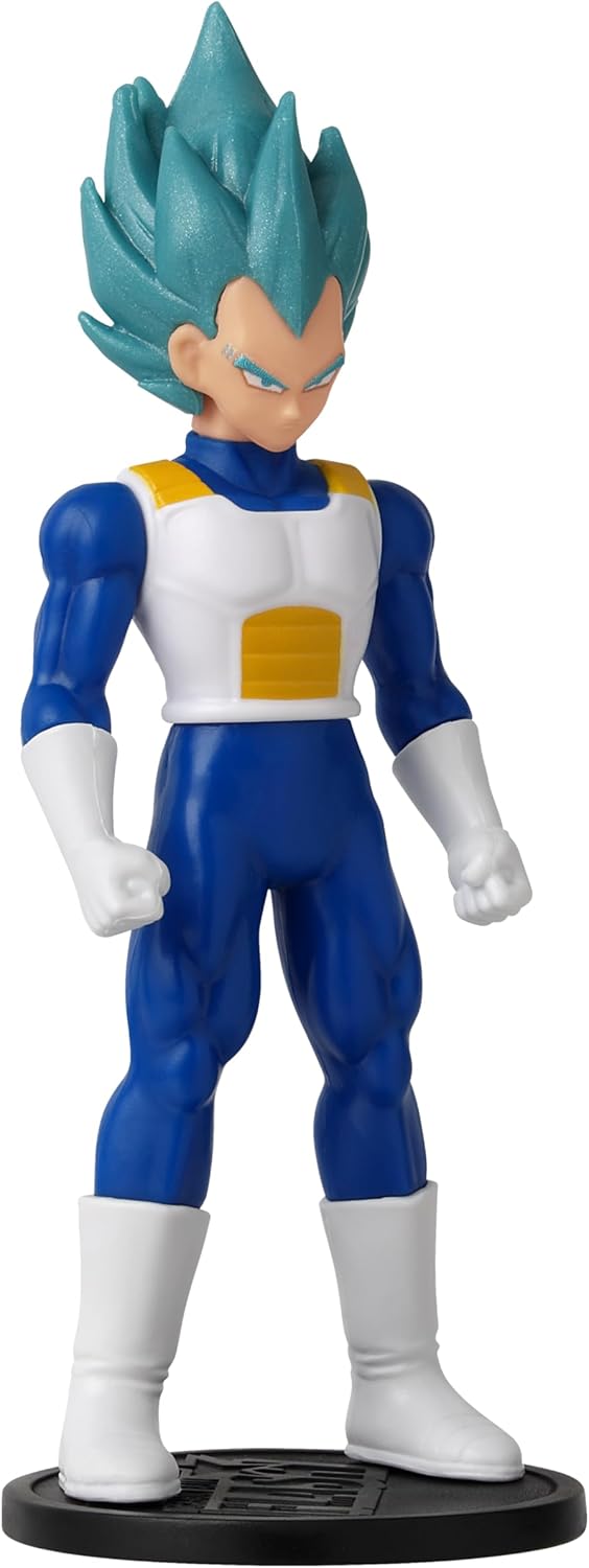 Dragon Ball Flash Series Super Saiyan Blue Vegeta Anime Figure | 4'' Tall