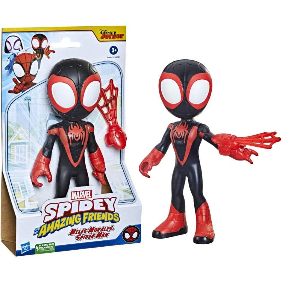 Hasbro Marvel Spidey and His Amazing Friends Supersized Miles Morales Spider-Man Action Figure