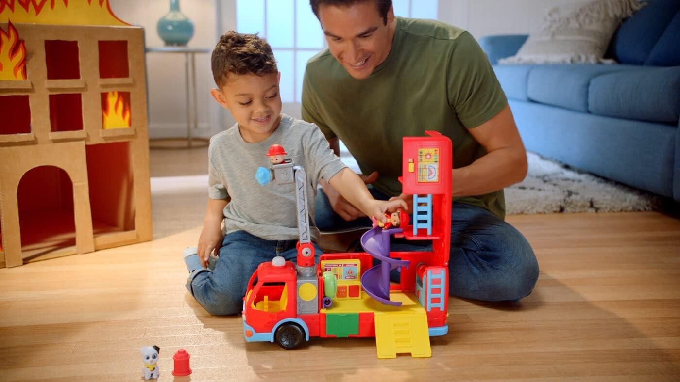 Cocomelon Deluxe Transforming Firetruck Battery Operated