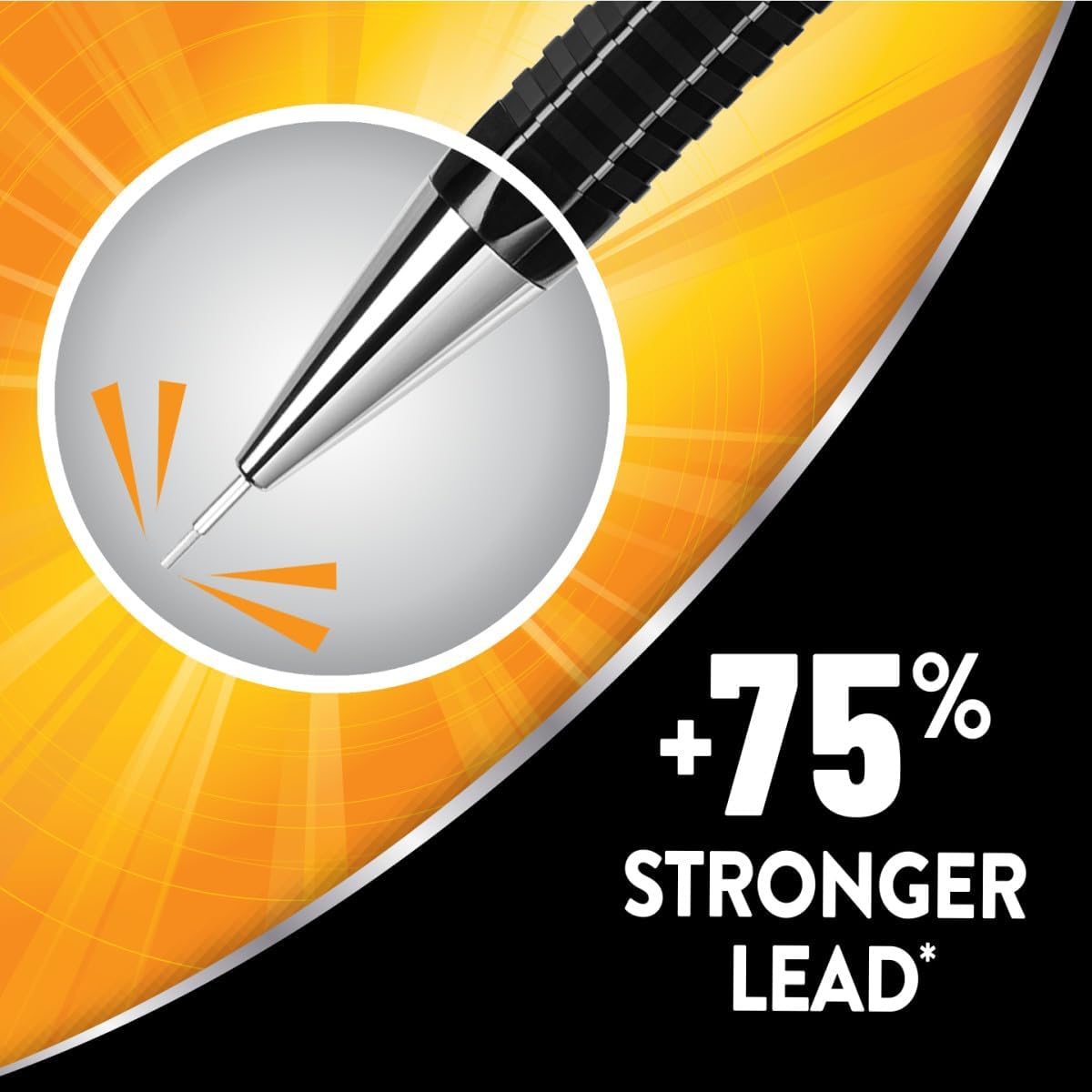 BIC Break Resistant Pro Mechanical Pencil, 2-Count, 0.7mm, Twist-Up Eraser