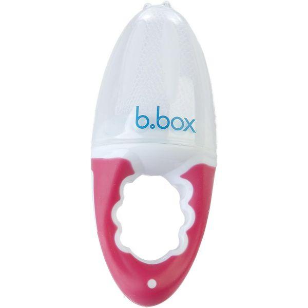 B.Box Mesh Fresh Food Feeder with 2 Mesh bags (Raspberry)