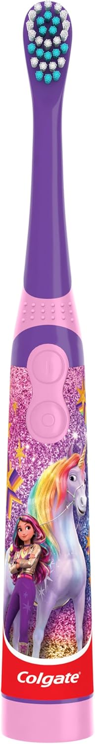 فرشاة أسنان كولجيت كيدز يونيكورن تعمل بالبطارية 