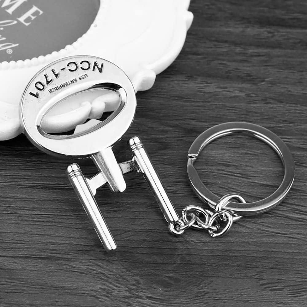 Star Trek Bottle Opener Keychain NCC-1701 - Silver