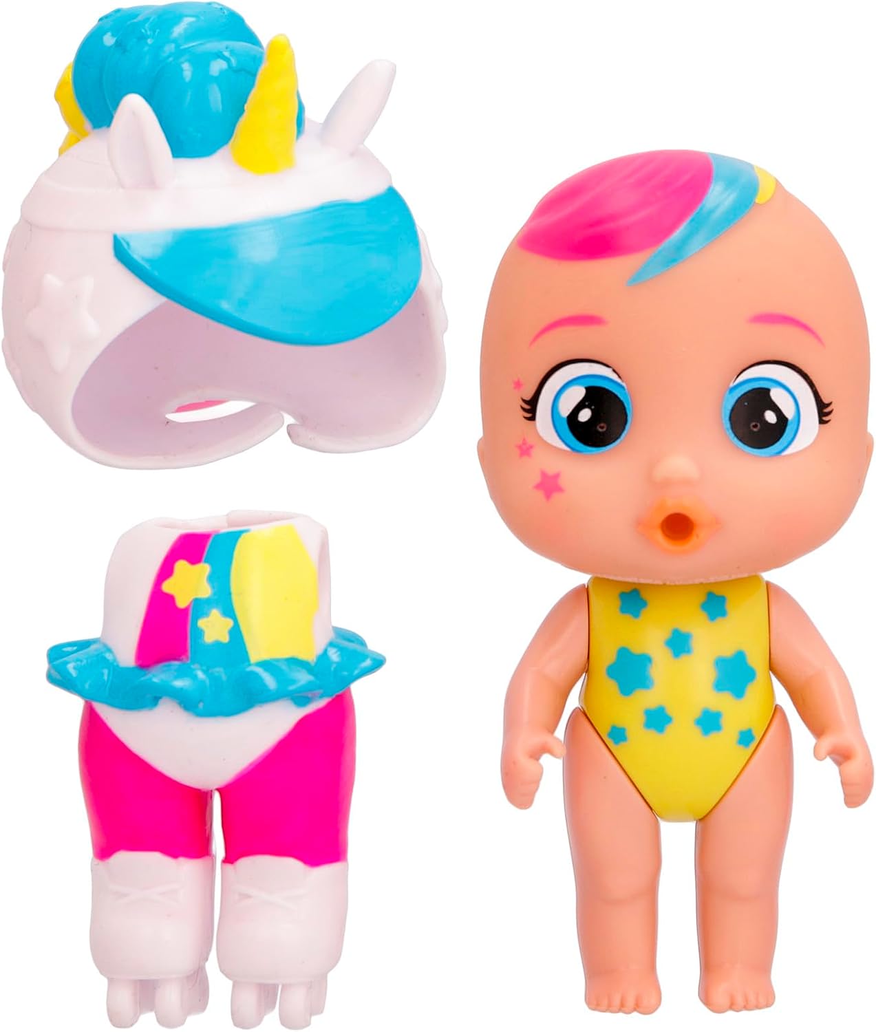 مجموعة Cry Babies Magic Tears Talent Babies، Dreamy - 6+ مفاجآت، إكسسوارات، هدية رائعة للأطفال من سن 3 سنوات فما فوق 