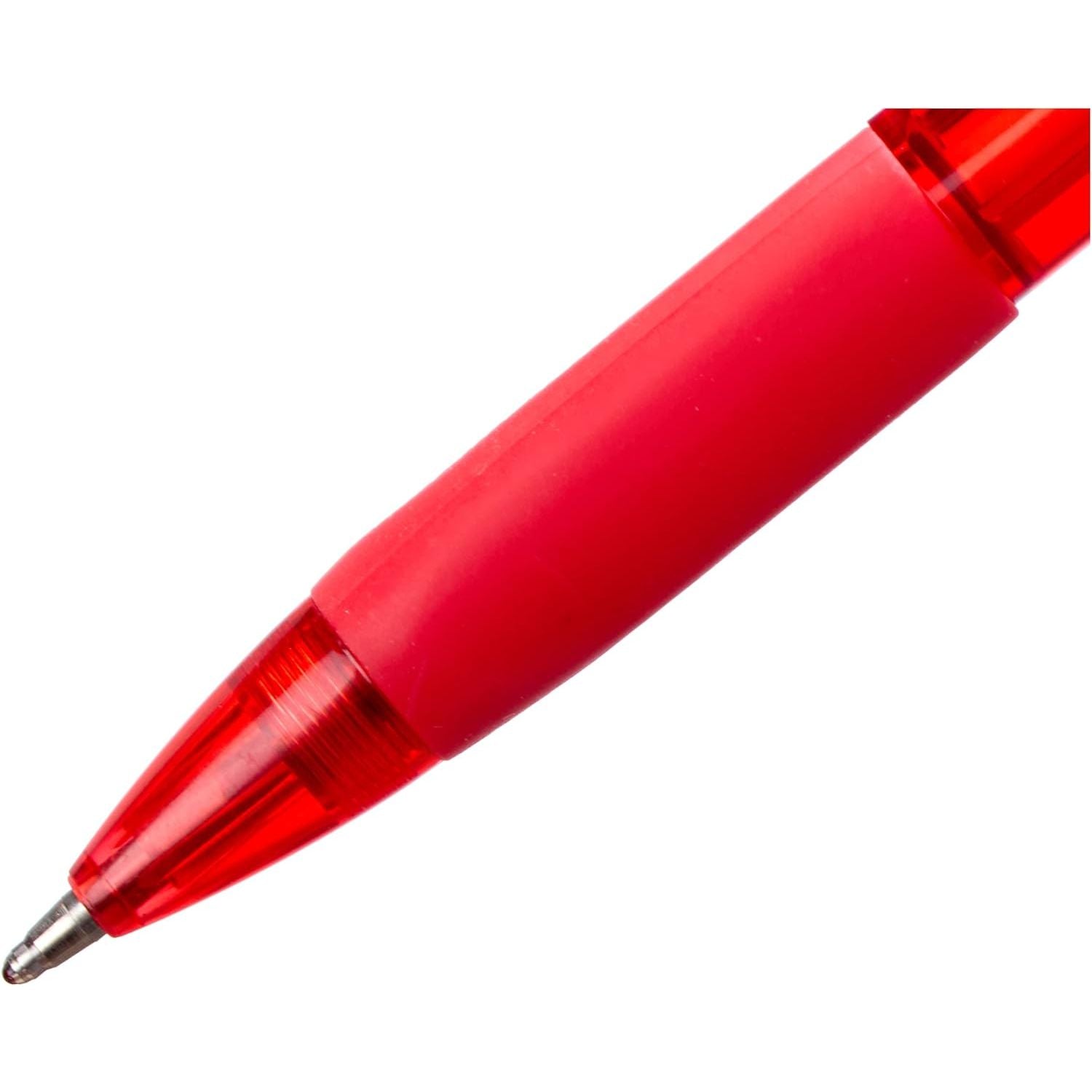 Faber-Castell Grip X-7 Ballpoint Pen Super Smooth (0.7mm, Set of 10 Pieces, Red)