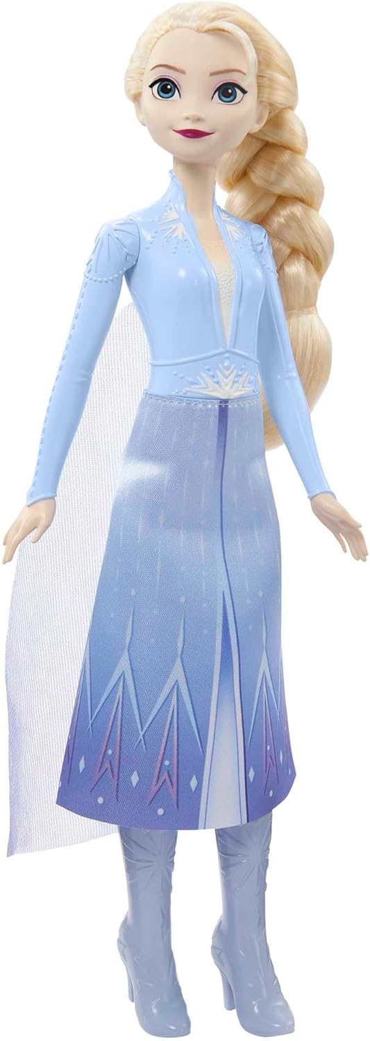 Mattel Disney Frozen Toys, Elsa Fashion Doll & Accessory with Signature Look, Inspired by Disney Frozen 2