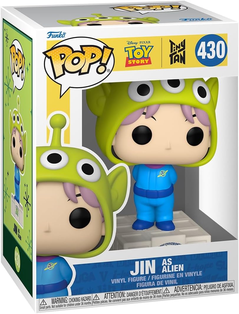 Funko Pop! Music: K-POP - BTS x Toy Story - Jin as Alien