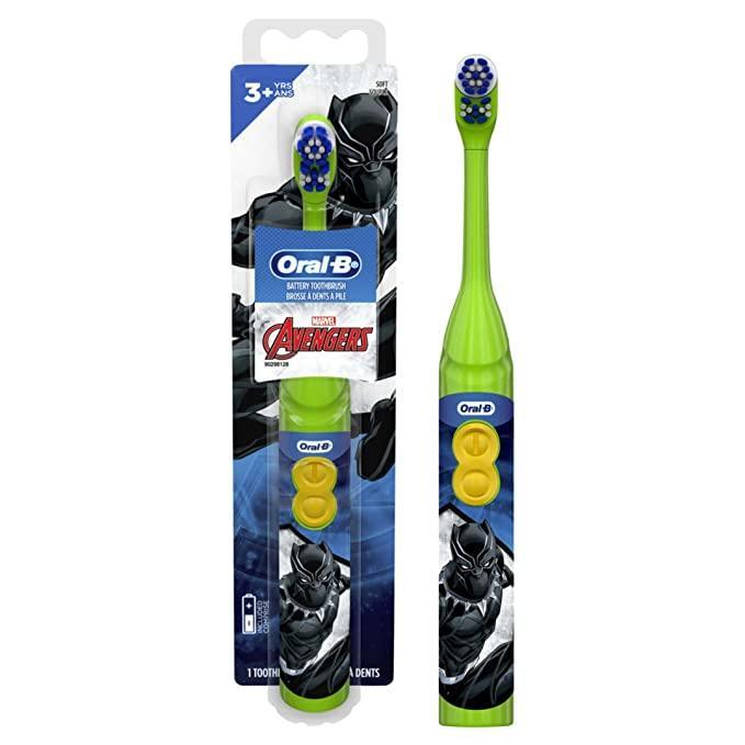 Oral-B Kid's Battery Toothbrush Featuring Marvel's Avengers - BumbleToys - 5-7 Years, Baby Saftey & Health, Boys, Oral-B, Pre-Order, Toothbrush