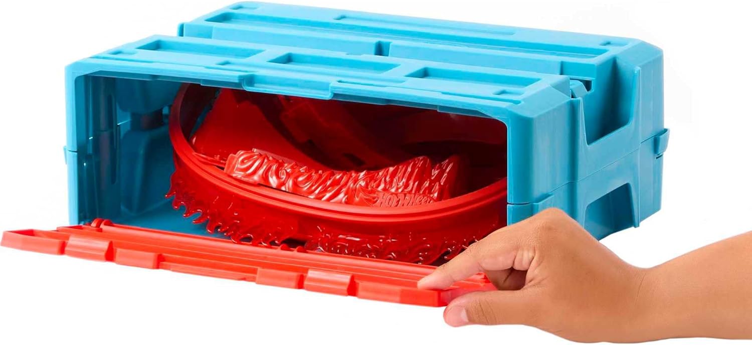 مجموعة مسارات هوت ويلز وسيارة هوت ويلز واحدة، مجموعة بناء مسارات بطابع النار