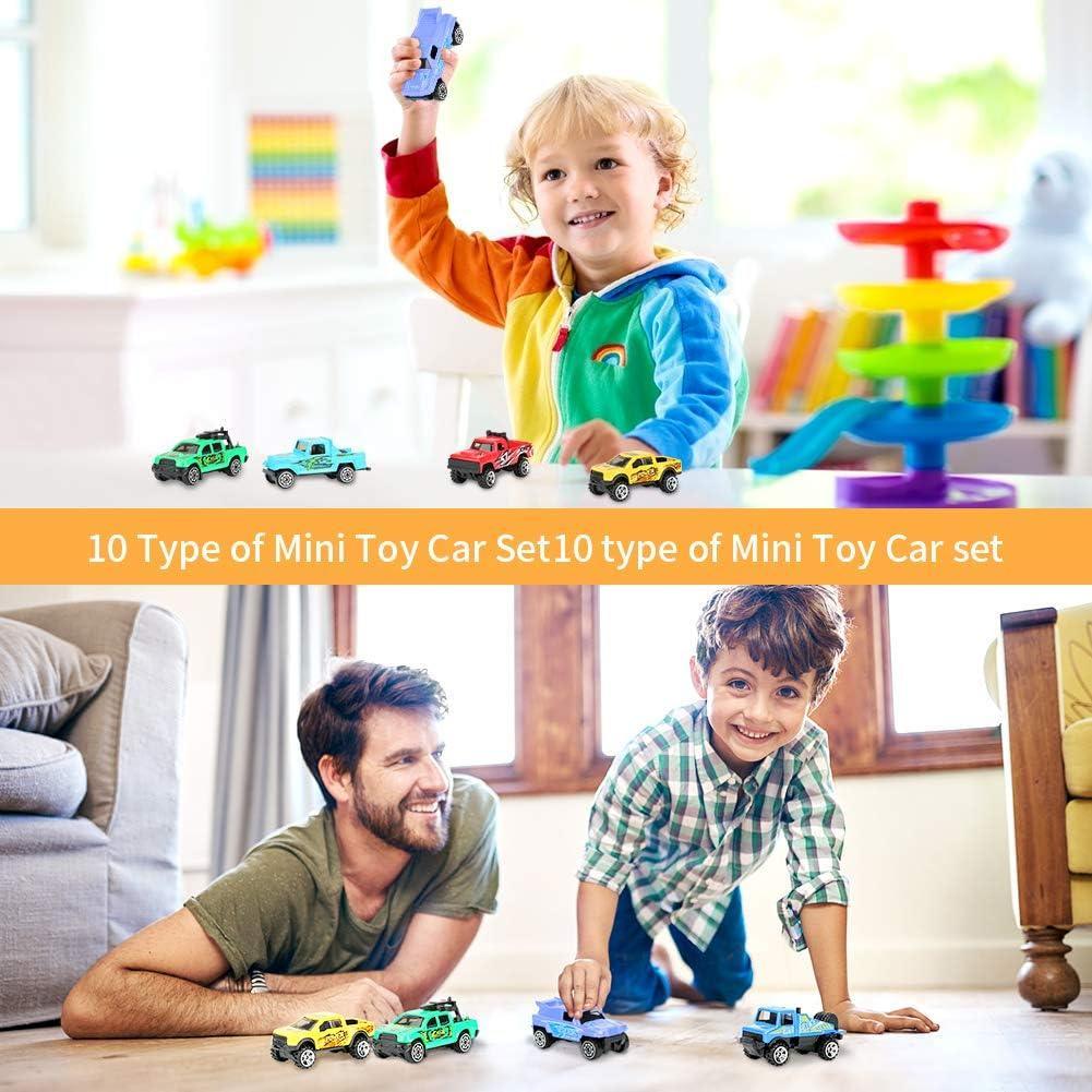 E-More Toy Cars for Kids 10 Pack Racing Cars Toy Set Metal Toy Car Model Vehicle Set for Toddlers - BumbleToys - 5-7 Years, 8-13 Years, Boys, Collectible Vehicles, Pre-Order, Toy Land