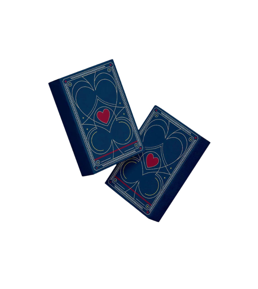 Premium Nilco playing cards dark blue - New Edition