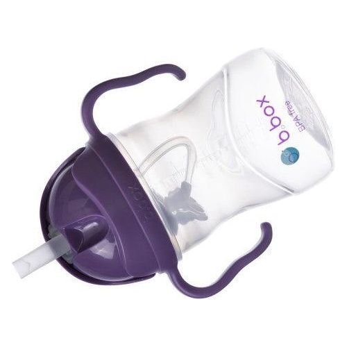 B.Box: كوب مضاد للانسكاب 240 مل/8 أونصة عنب (6 أشهر فما فوق)