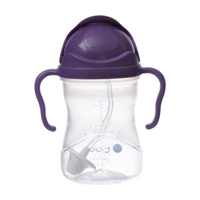 B.Box: كوب مضاد للانسكاب 240 مل/8 أونصة عنب (6 أشهر فما فوق)