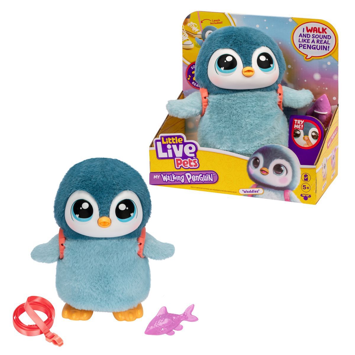 Little Live Pets My Walking Penguin Waddles Interactive Toy