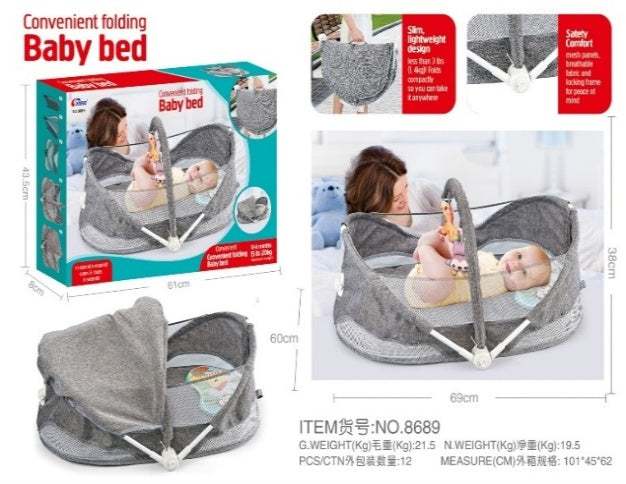 Portable Folding Baby Bed