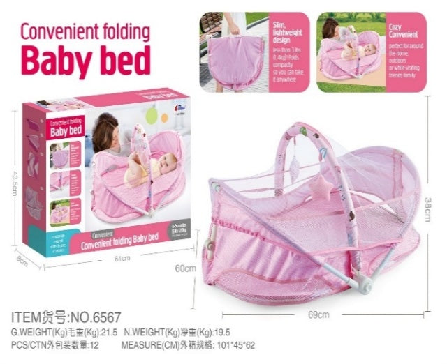 Portable Folding Baby Bed