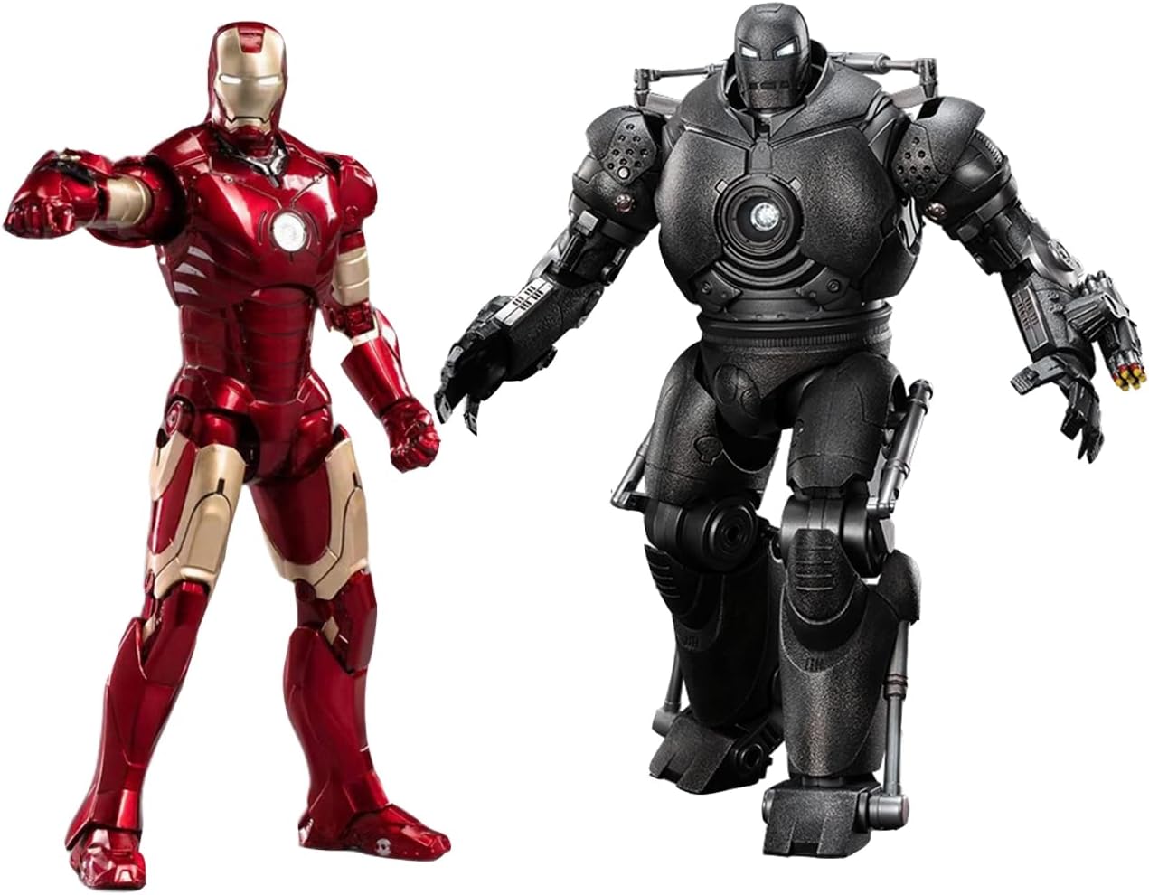 ZD Toys Super Heroes: Marvel - Iron Man - Mark 3 Vs Iron Monger (The Final Battle Set) Scale 1:10