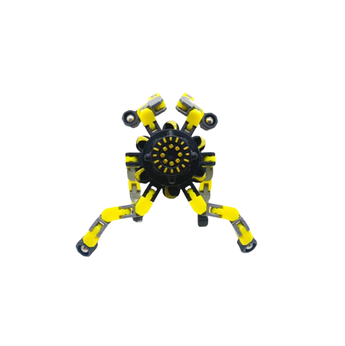 Fidget Spinners for kids&Adults Transformable Fingertip Gyros for Girls Boys Stress Reliefs Toys - Yellow