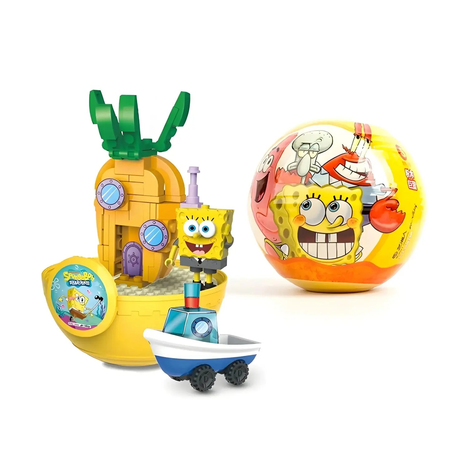 Nickoledeon SpongeBob Squarepants Building Blocks Toys