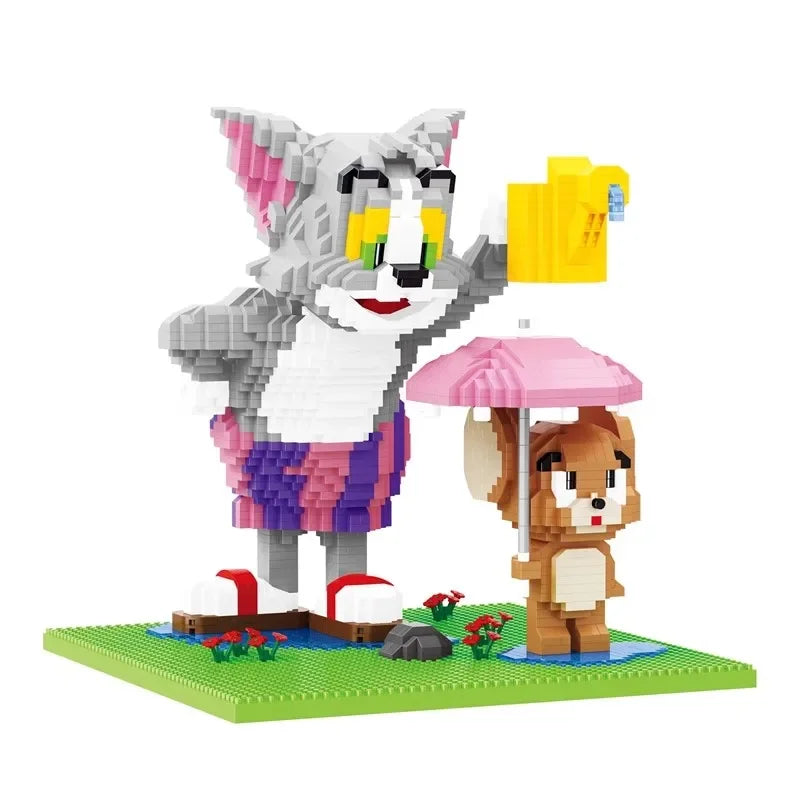 Building Blocks Tom & Jerry For Kids - 2908 PCS
