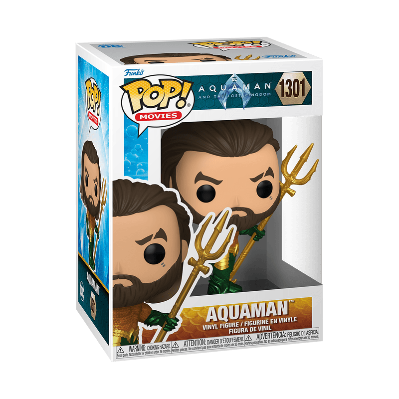 Funko Pop! Super Heroes: DC - Aquaman & The Lost Kingdom - Aquaman Hero Suit
